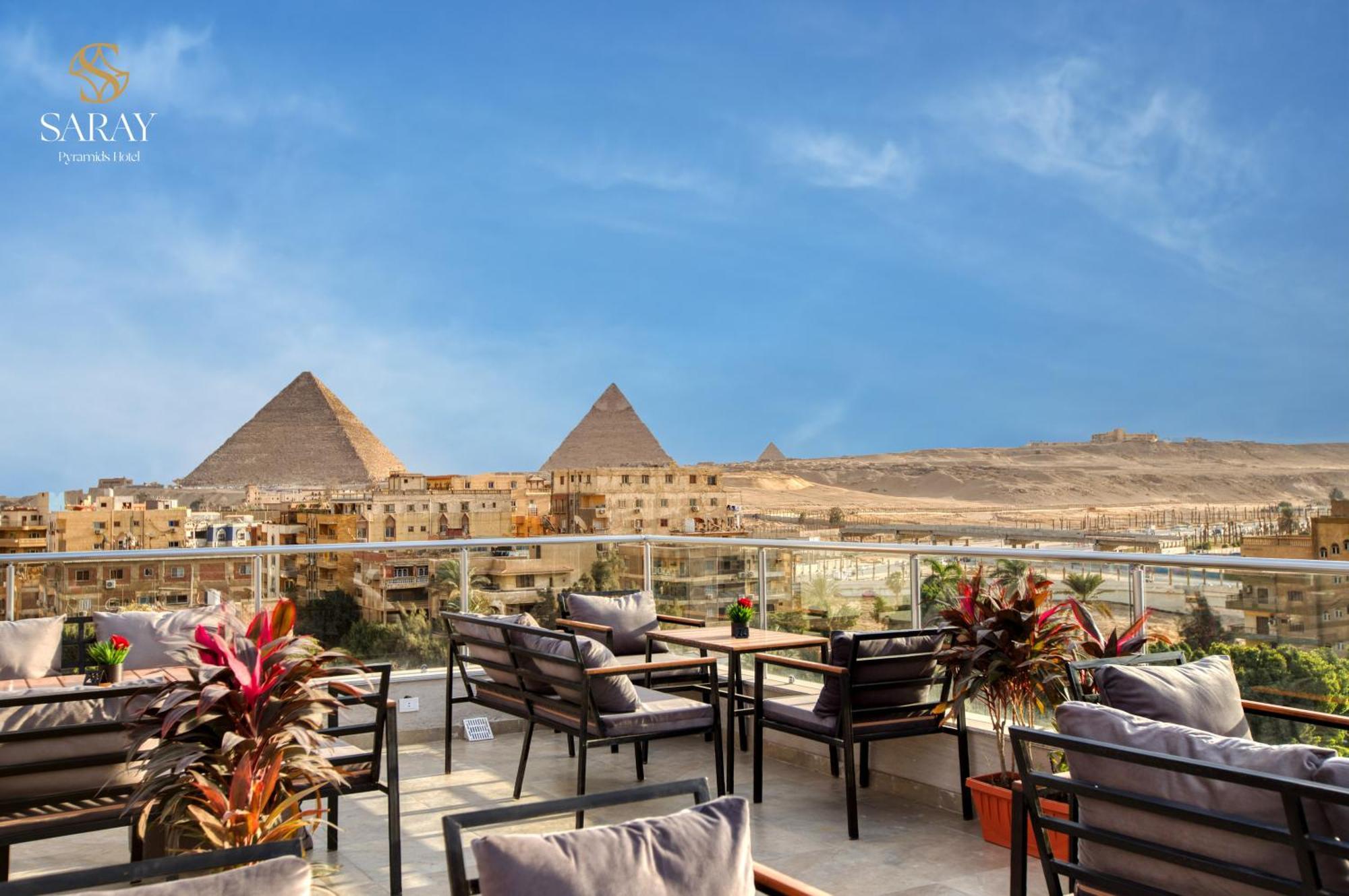 Saray Pyramids & Museum View Hotel Kafrat al Jabal Luaran gambar
